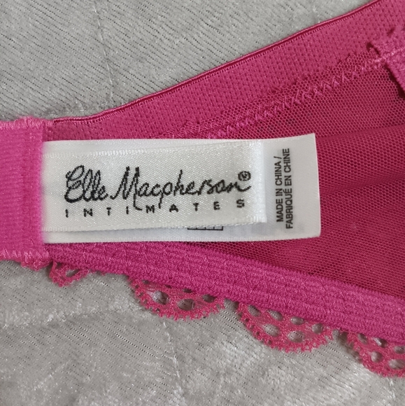 Pink and Green Polka Dot Bra Intimates - Picture 6 of 8